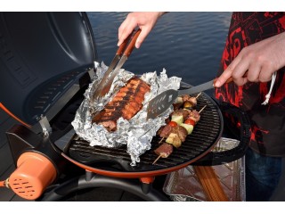 Газовый гриль Weber для катера