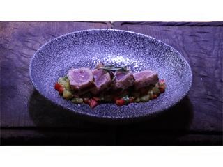 Новогодние рецепты от Лайпакова. Тунец с апельсиновой сальсой
