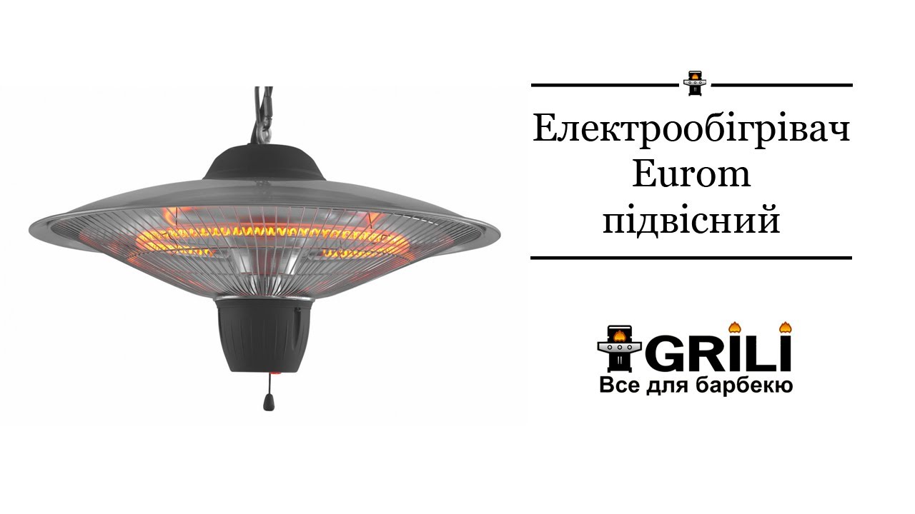 Электрообогреватель Eurom 0.7-1.5квт подвесной PH 1502 336122