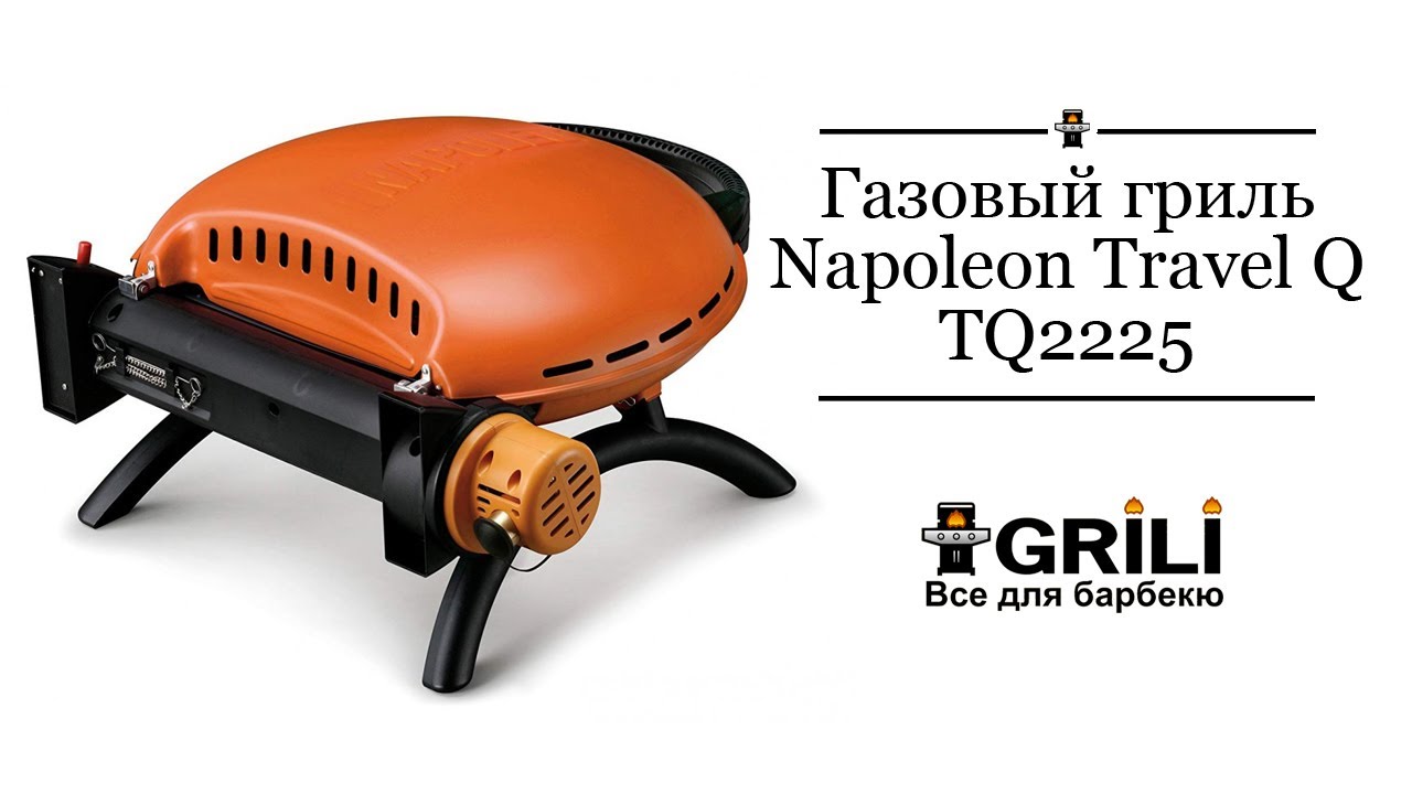Портативний газовий гриль Napoleon Travel Q TQ2225