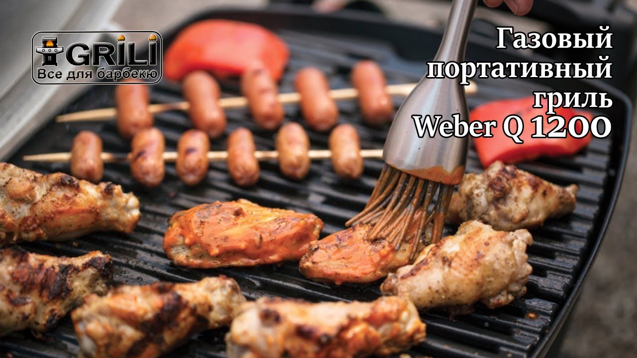 Газовый гриль Weber Q1200  51010075