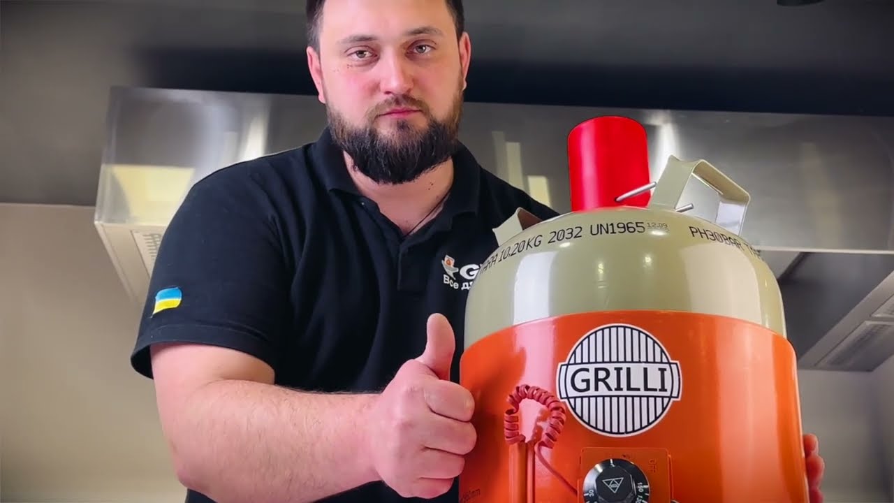 Обогрев для баллона 95×30см 220V 200W с регулятором GRILLI 777730