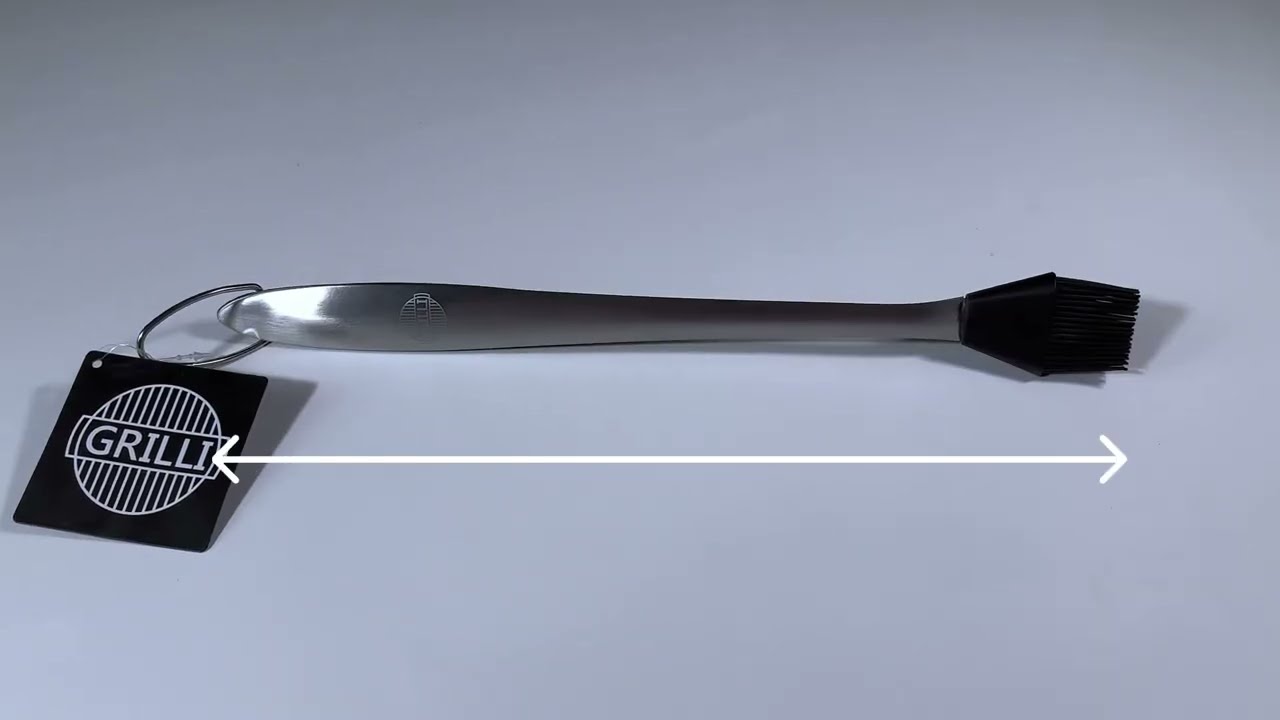 Кисточка для гриля 40 см стальная GRILLI 777719